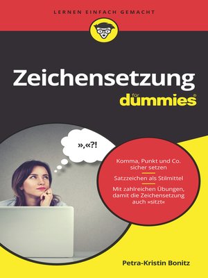 cover image of Zeichensetzung f&uuml;r Dummies